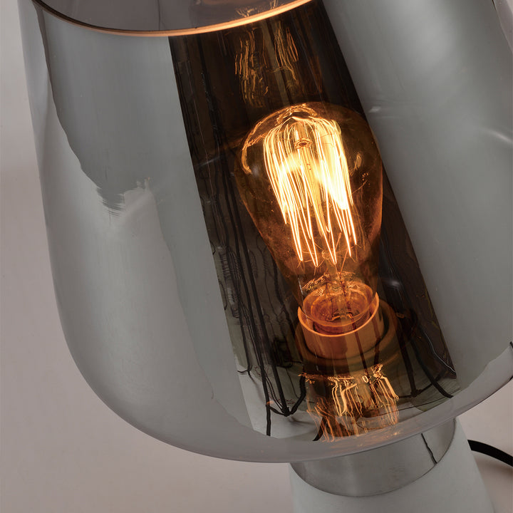 QUVIO Tafellamp beton met glazen lampenkap - QUV5034L (3)