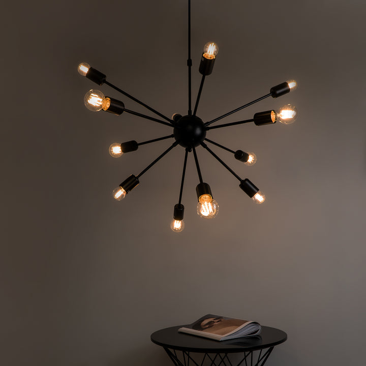 QUVIO Hanglamp met meerdere fittingen - QUV5050L-BLACK (5)