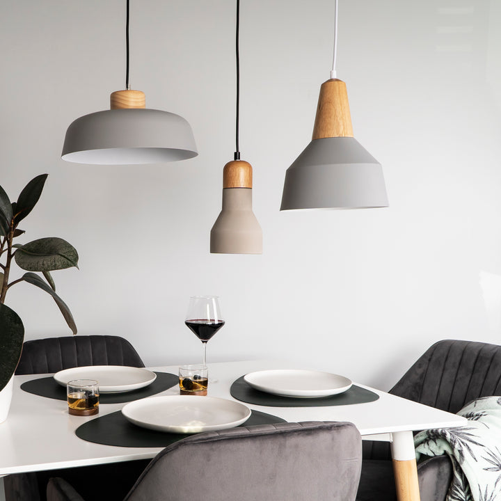 QUVIO Hanglamp grijs - QUV5055L-GREY (4)