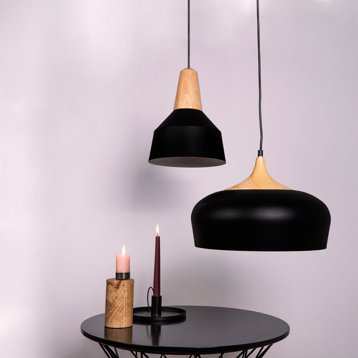 QUVIO Hanglamp met metaal en aluminium - QUV5067L-BLACK (4)