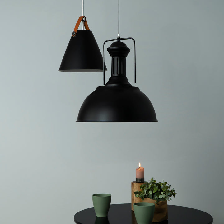 QUVIO Hanglamp rond - QUV5111L-BLACK (4)