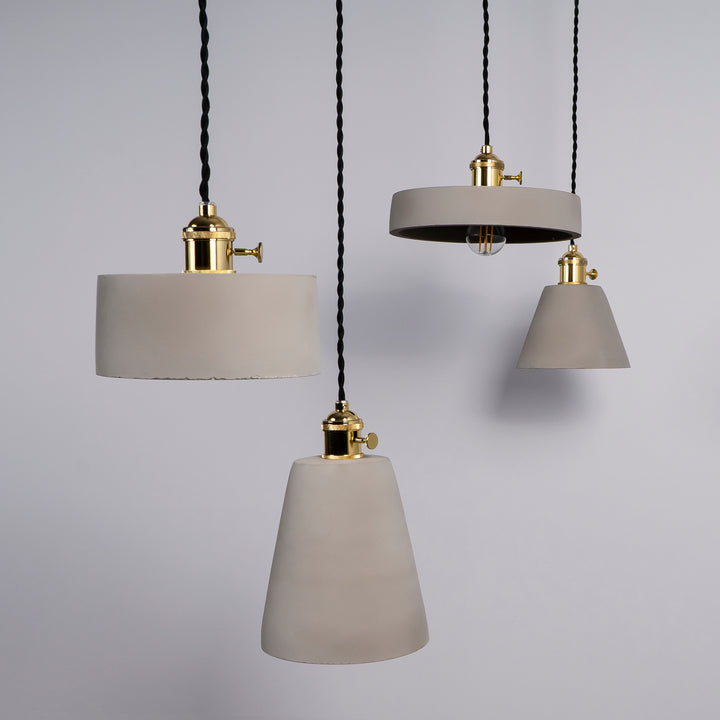 QUVIO Hanglamp beton langwerpig grijs - QUV5094L-GREY (4)