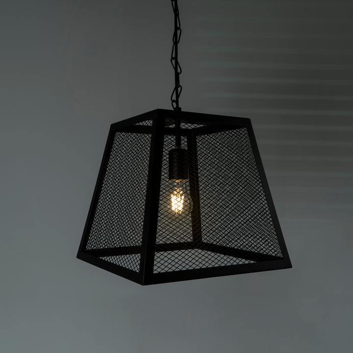 QUVIO Hanglamp vierkant zwart - QUV5112L-BLACK (5)