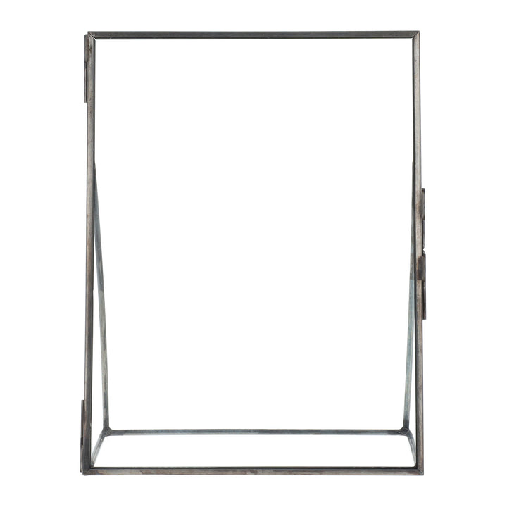 QUVIO Fotolijst - Metaal - Glas - Antraciet - 15.5 x 20 cm (3)