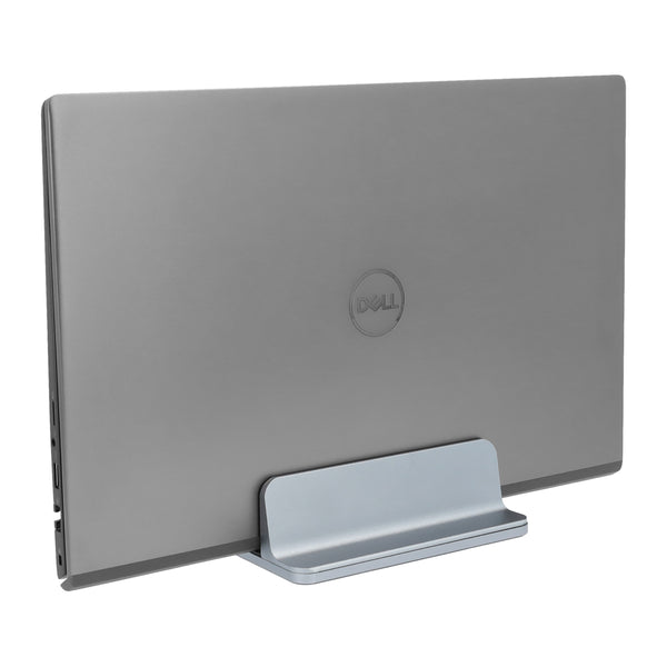 QUVIO Verticale laptop standaard - grijs