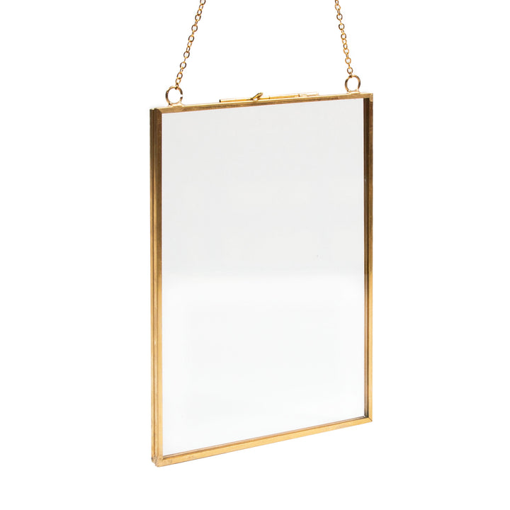 QUVIO Fotolijst met ketting 13 x 18cm - Goud