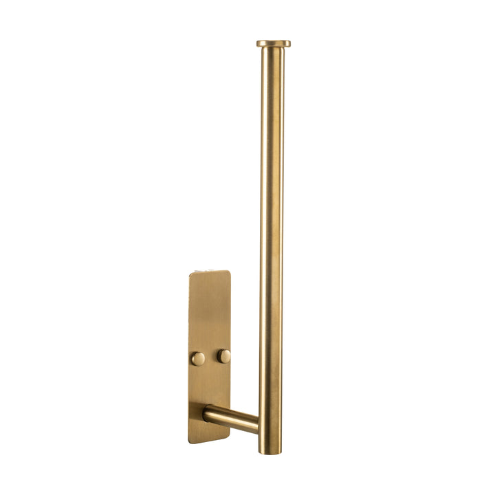 XIVADA Reserverolhouder Fera - Zelfklevend - Schroefset - Rvs - Goud