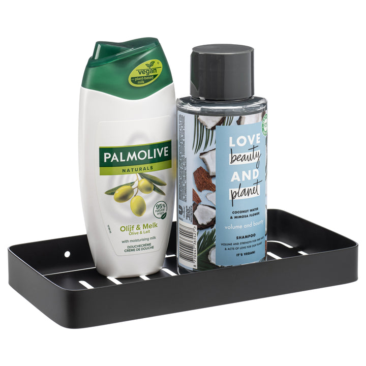 XIVADA Zeepbakje Sapo XL - Inclusief schroefset - Hangend - Zwart (5)