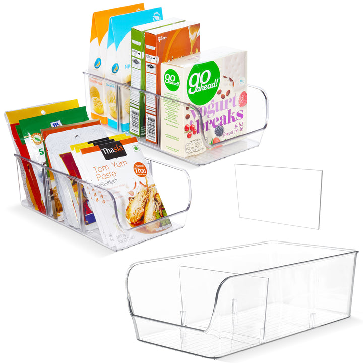 XIVADA Keukenkast organizers Rona - Met Dividers - PET - Set van 3 (2)