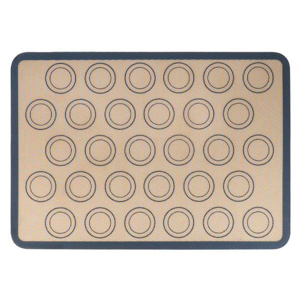 Krumble Siliconen bakmat met 30 cirkels - Grijs