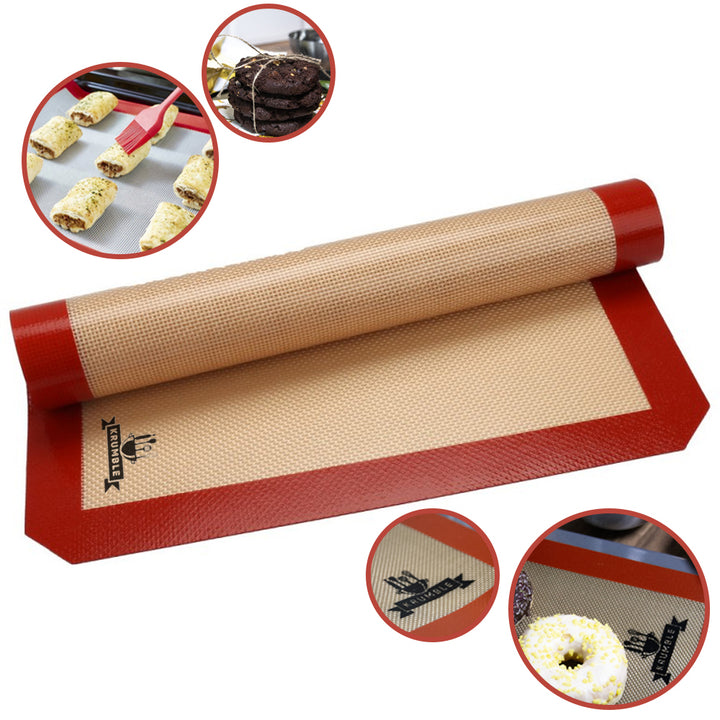 Krumble Siliconen bakmat - bruin (2)