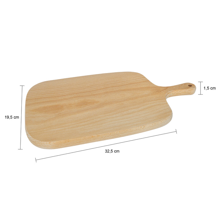 Krumble Snijplank - 33 x 20 cm - Hout - Licht (2)