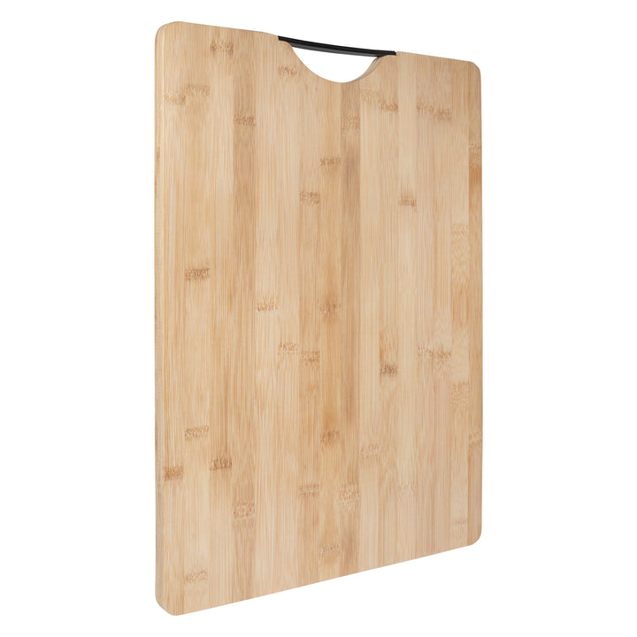 Krumble Snijplank bamboe met handvat - L