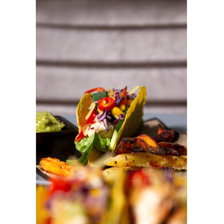 Krumble Taco en tortilla houder - Chroom (3)