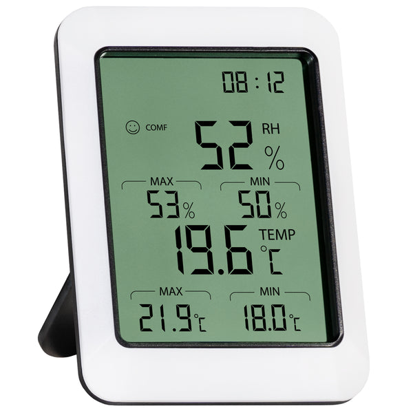 XIB Thermo-Hygrometer - Zwart