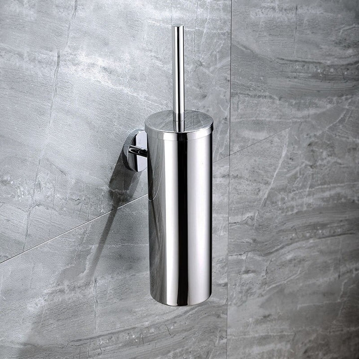 XIVADA Toiletborstel Mura - Met houder - Boren - Rvs - Zilver (7)