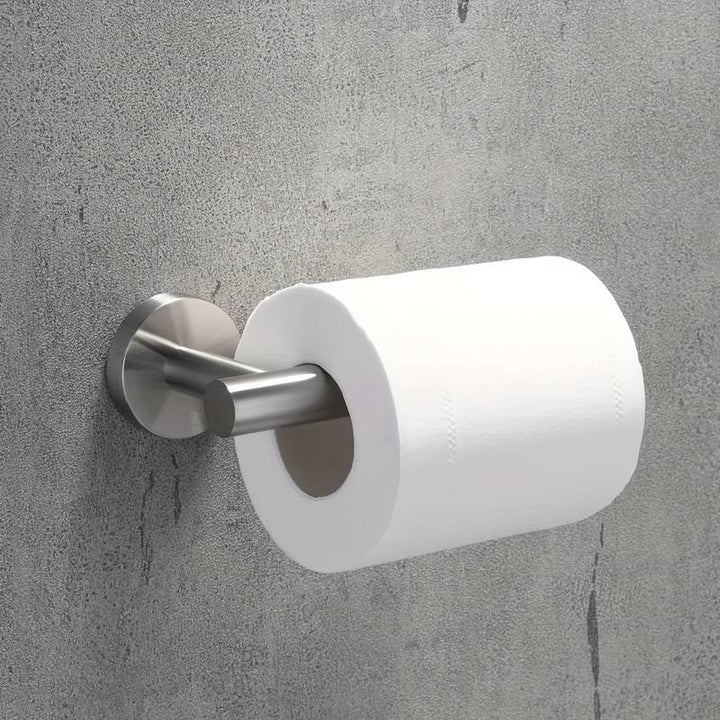 XIVADA Toiletrolhouder Mano - Inclusief schroefset - Rvs - Zilver (7)