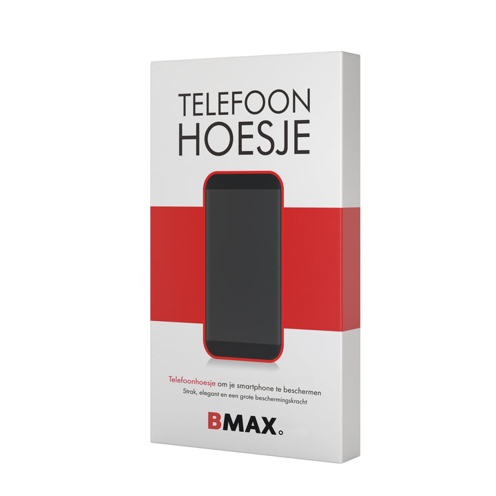 BMAX Liquid silicone case hoesje voor iPhone 16 Plus - Black/Zwart (1)