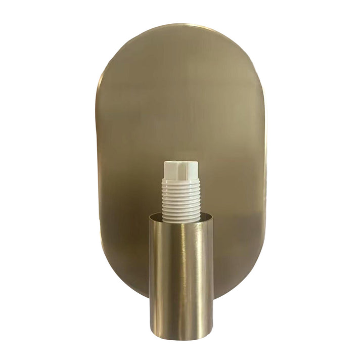 QUVIO Gouden wandlamp - 1 lichtpunt - Metaal - Glas (2)