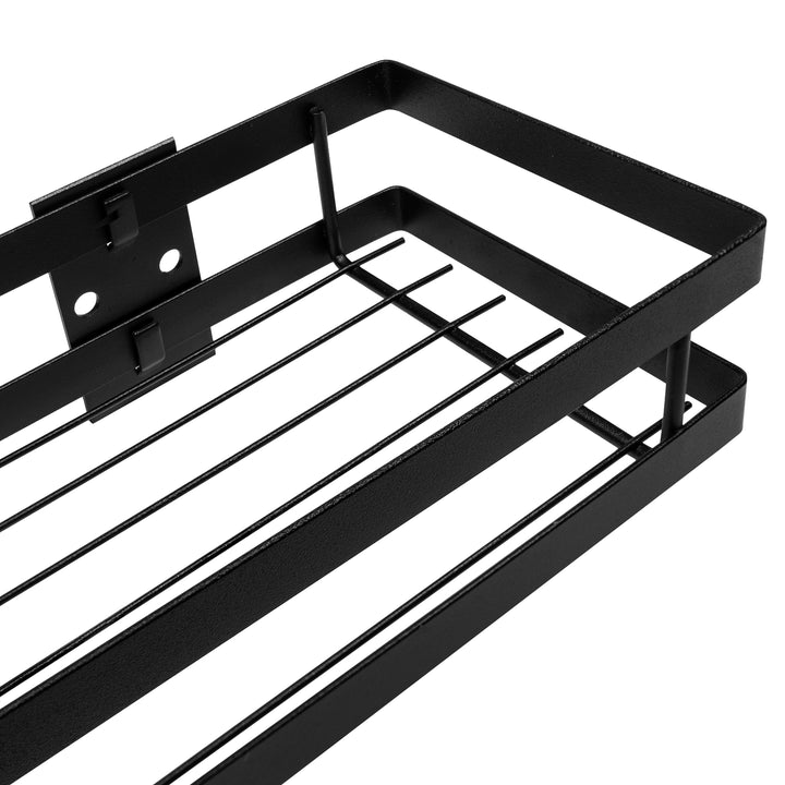 QUVIO kruidenrek keuken metaal - Zwart - 40 cm (5)