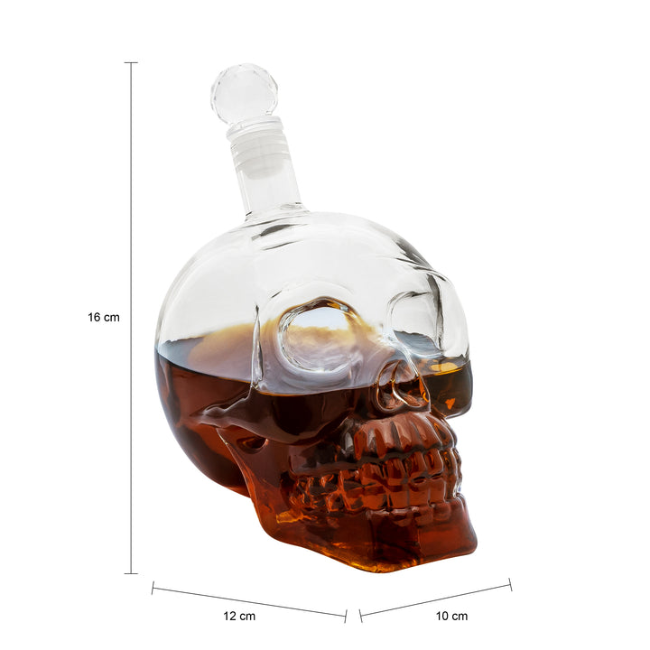 Aretica Whisky Karaf - Skull - Glas (1)