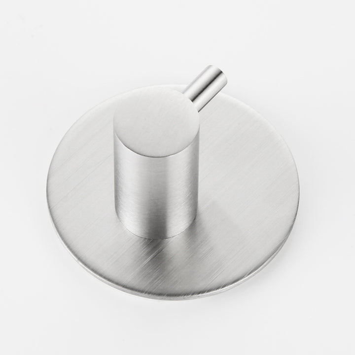 XIVADA Handdoekhaakjes Roma - Zelfklevend - Rvs - Zilver - Set van 2 (4)