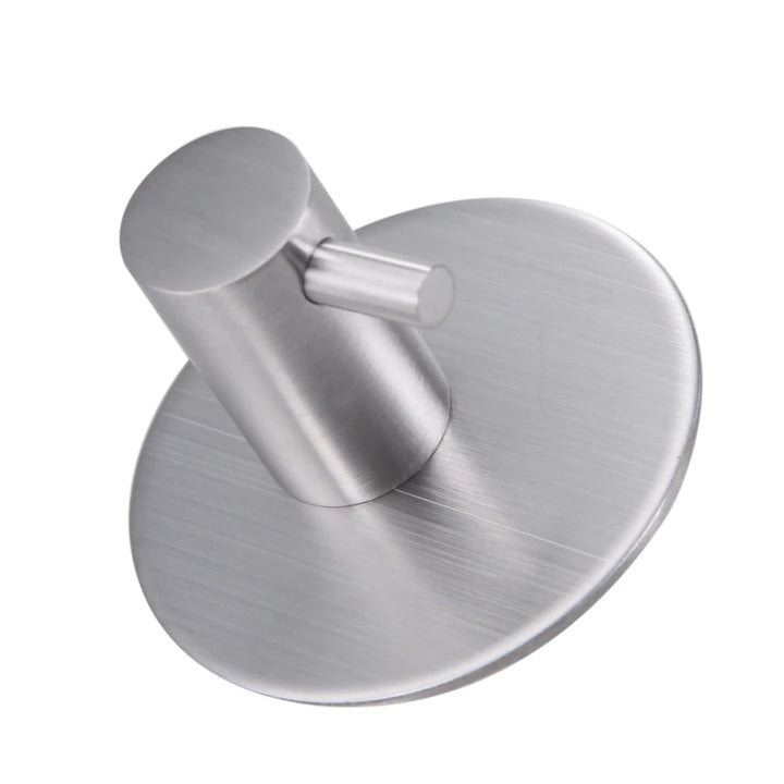 XIVADA Handdoekhaakjes Roma - Zelfklevend - Rvs - Zilver - Set van 2 (1)