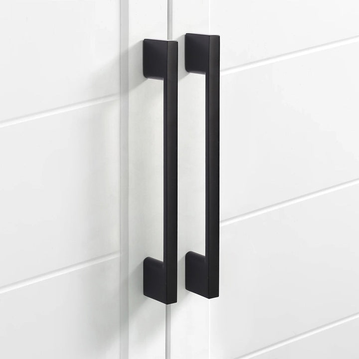 XIVADA Handgreep zwart - 128 mm - Aluminium - Meubelgreep - Set van 2 (3)