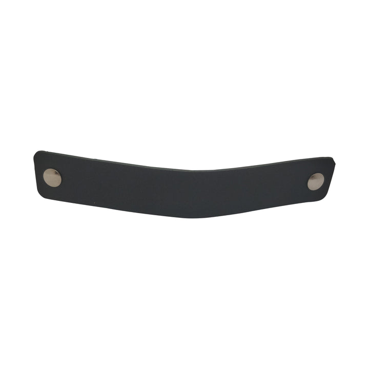 XIVADA Leren Handgreep Juqa - Boren - Leer - Zwart - Set van 6 (4)