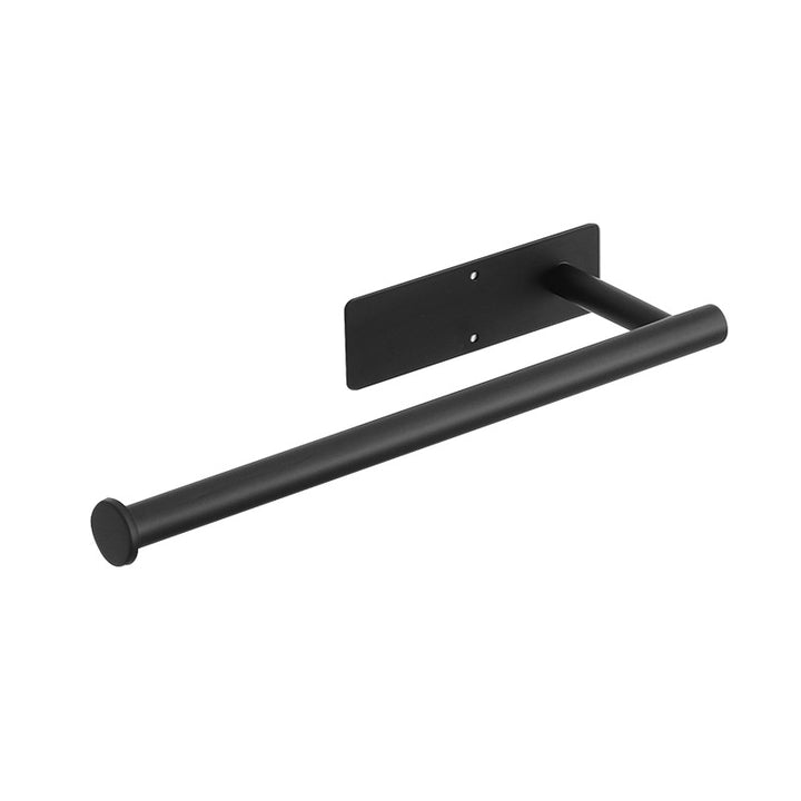 XIVADA Reserverolhouder Fera - Zelfklevend - Schroefset - Rvs - Zwart (1)