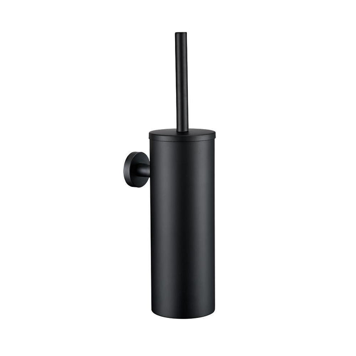 XIVADA Toiletborstel Mura - Met houder - Boren - Rvs - Zwart (1)
