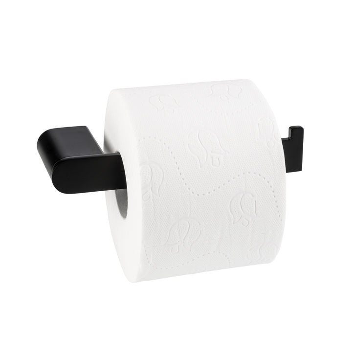 XIVADA Toiletrolhouder Eros - Boren - Rvs - Zwart (3)