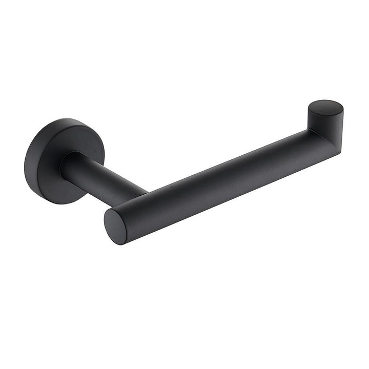 XIVADA Toiletrolhouder Mano - Inclusief schroefset - Rvs - Zwart (1)