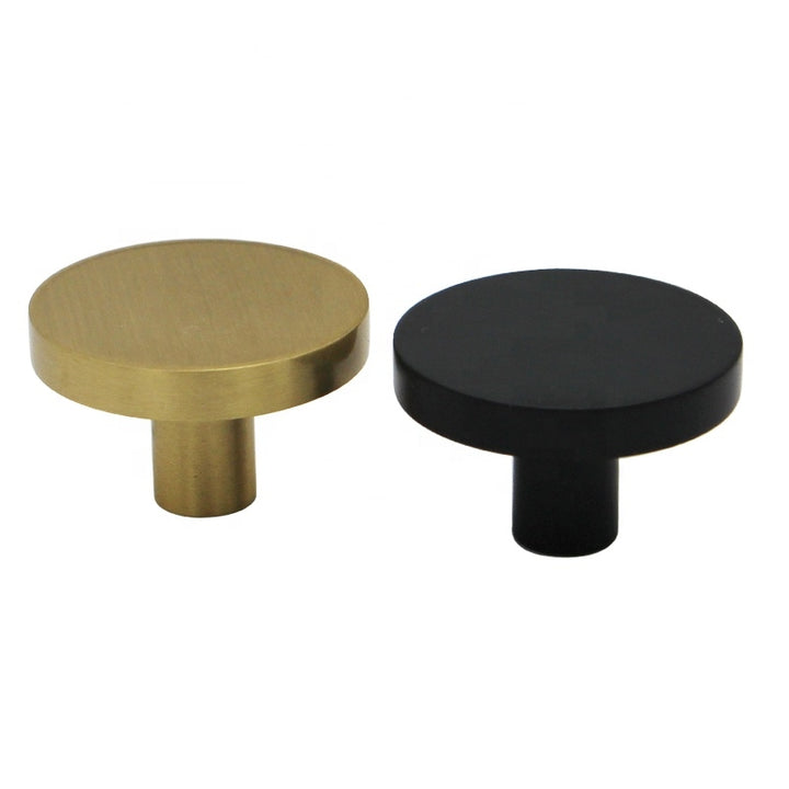 XIVADA Kastknop Roco - Rond - Zwart - Aluminium - Set van 2 (7)