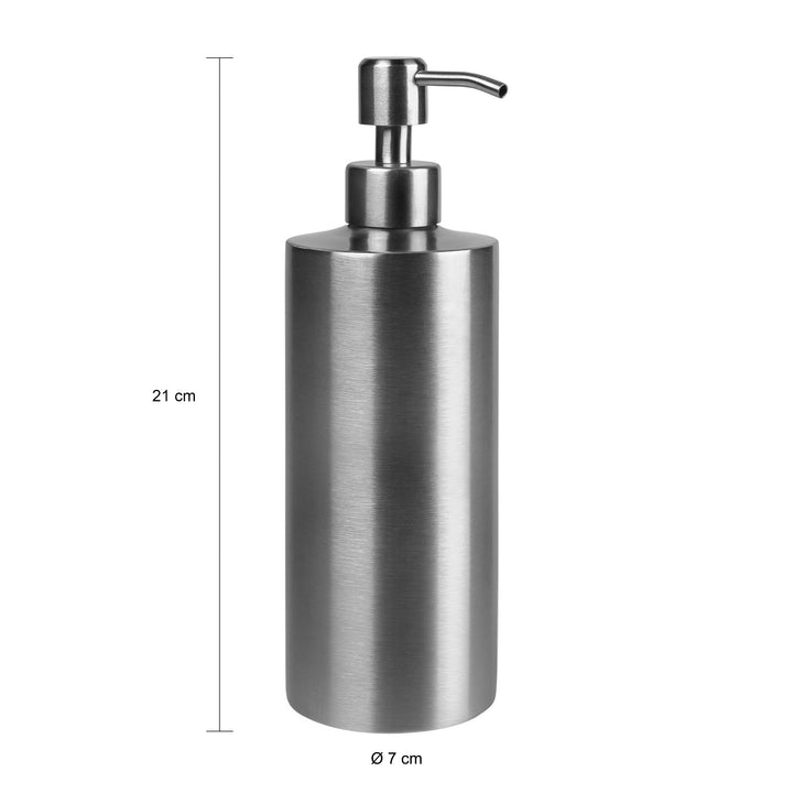 QUVIO Zeepdispenser RVS (1)