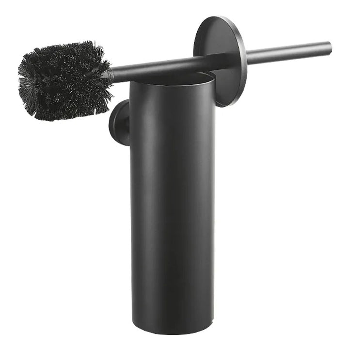 XIVADA Toilet set zwart - 4-delig - Hangend - Rvs - Zwart (3)