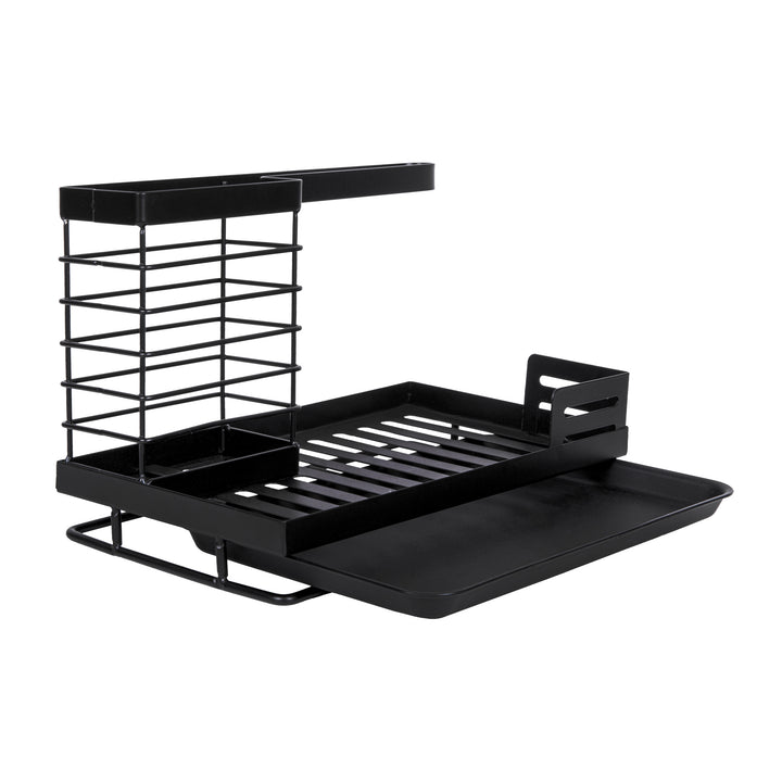QUVIO Keuken / Aanrecht organizer – Metaal - zwart (3)