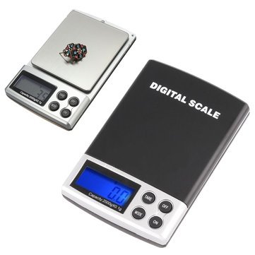 XIB Mini precisie weegschaaltje / keuken weegschaal 0,1 tot 2000 gram (2)