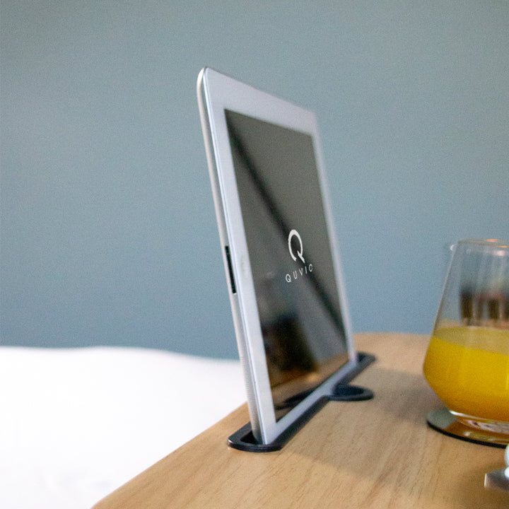 Bedtafel voor laptop, tablet, boek of ontbijt - hout (5)