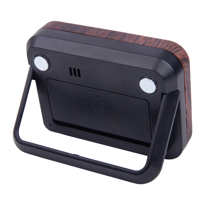 Krumble digitale kookwekker wit met hout (3)