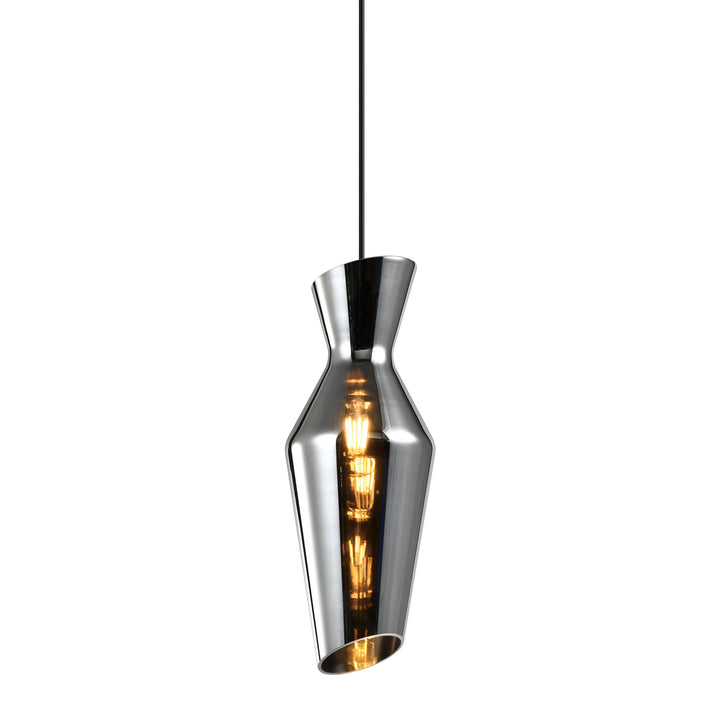 QUVIO Hanglamp met smoke glas - Grey (1)