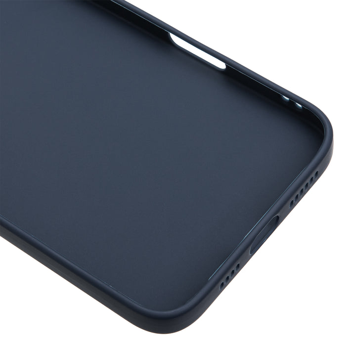BMAX Liquid silicone case hoesje voor iPhone 16 Plus  - Donkerblauw/Dark blue (3)