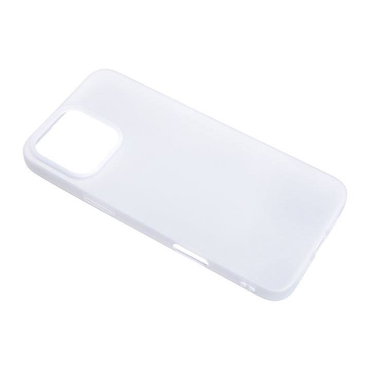 BMAX Liquid silicone case hoesje voor iPhone 16 Pro  - White/Wit (1)