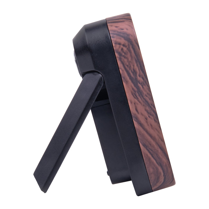 Krumble digitale kookwekker wit met hout (4)