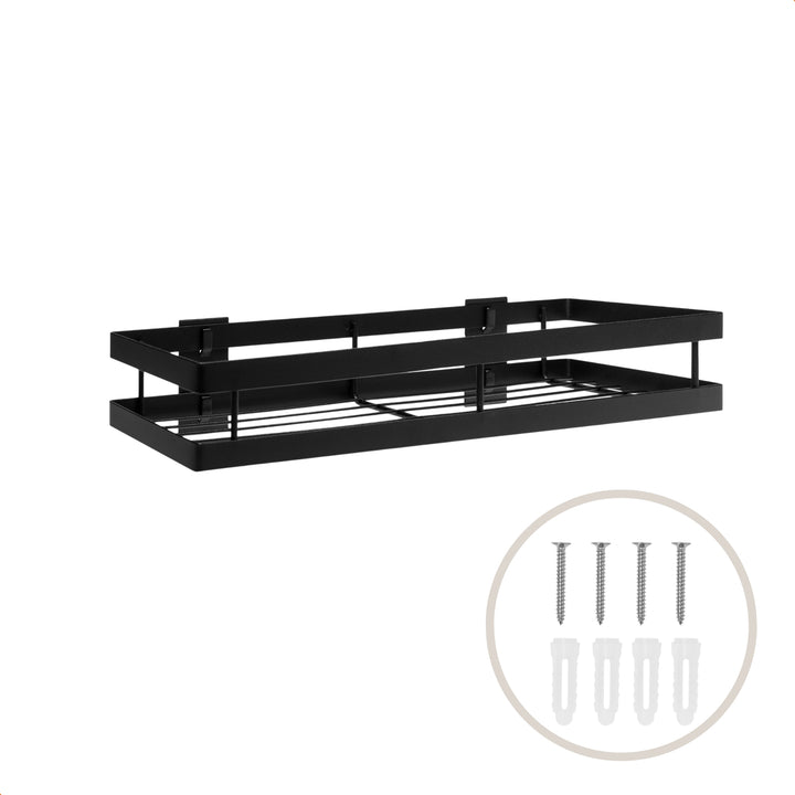 QUVIO kruidenrek keuken metaal - Zwart - 40 cm (6)