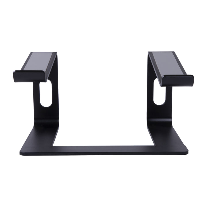QUVIO Laptopstandaard - Metaal - Zwart (2)