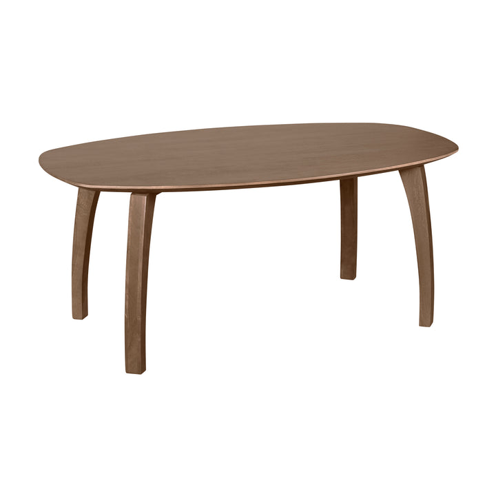 Lewis & Loft Eettafel Luna – Deens ovaal – 180 x 100 cm – Bruin