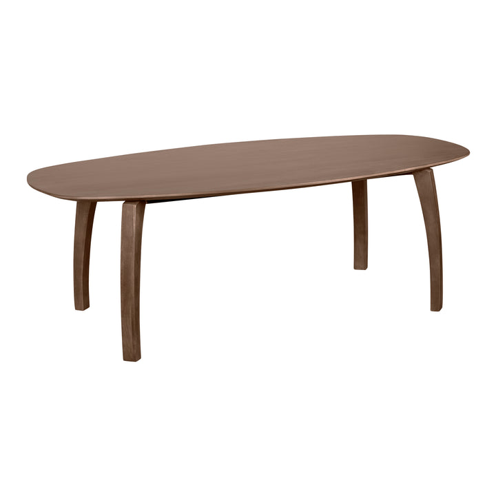 Lewis & Loft Eettafel Luna – Deens ovaal – 220 x 110 cm – Bruin