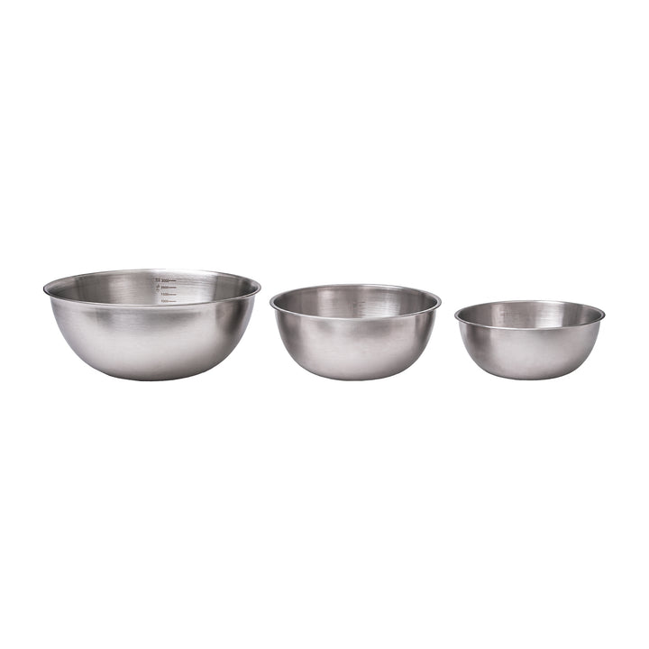 Krumble Beslagkommen – RVS – Set van 3 (1)