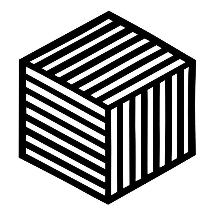 Krumble Pannenonderzetter Hexagon - Zwart
